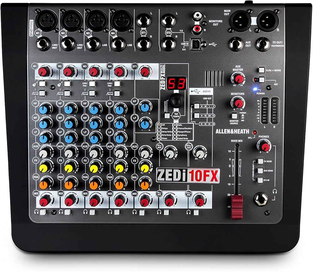 Allen & Heath ZEDi Series is a line of compact hybrid mixers